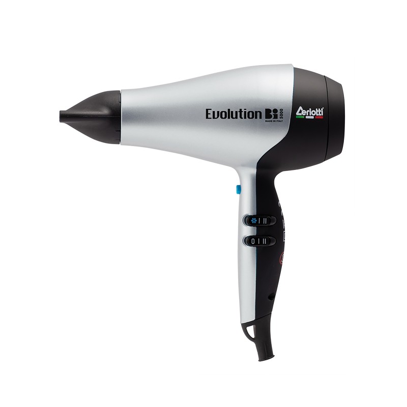 Secador Profesional Evolution Bi 5000 Negro Silver Gris