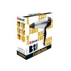Secador Profesional Evolution Bi 5000 Negro Silver Gris