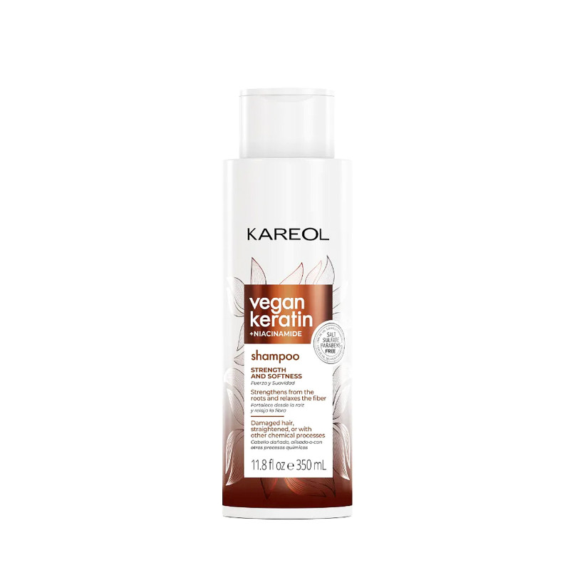 Vegan Keratin & Niacinamide Shampoo 350 Ml.