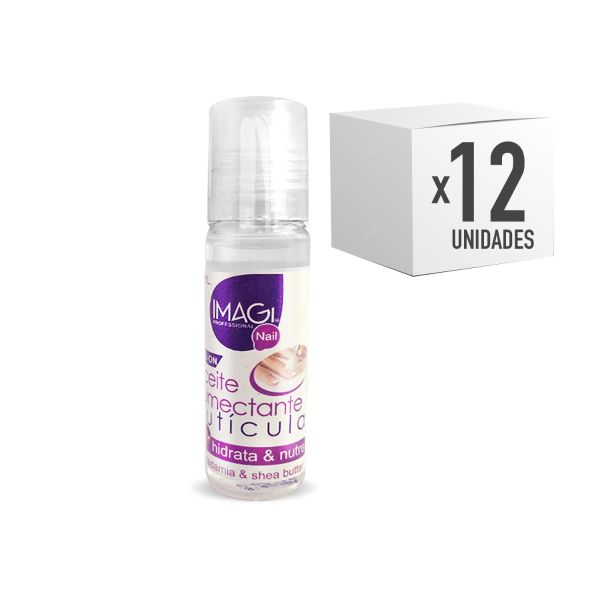Pack x 12 Aceite Humectante Cutículas  Roll On 10ml